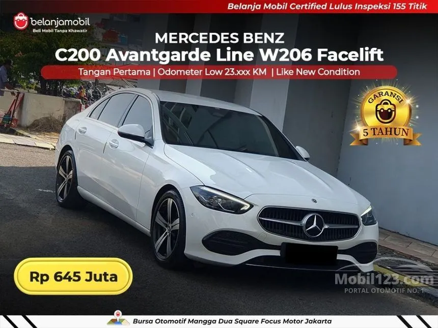 2022 Mercedes-Benz C200 Avantgarde Line Sedan