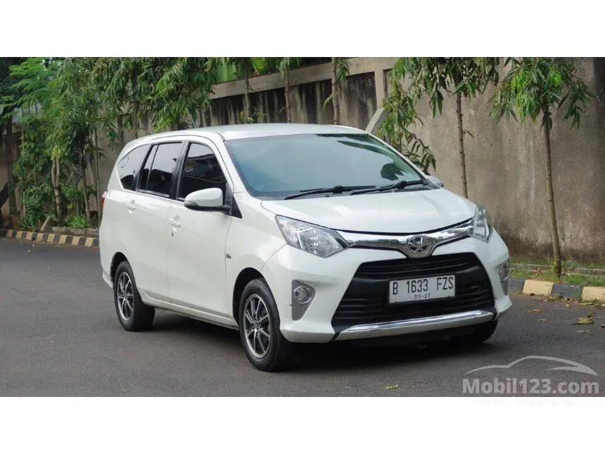 Jual Mobil Toyota Calya 2017 G 1.2 di Jawa Barat Manual MPV Putih Rp 102.000.000