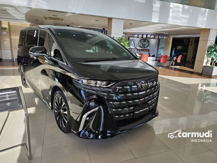 Jual Mobil Toyota Alphard 2024 HEV (Non Premium Color) 2.5 di Jawa Timur Automatic MPV Hitam Rp 1.475.000.000