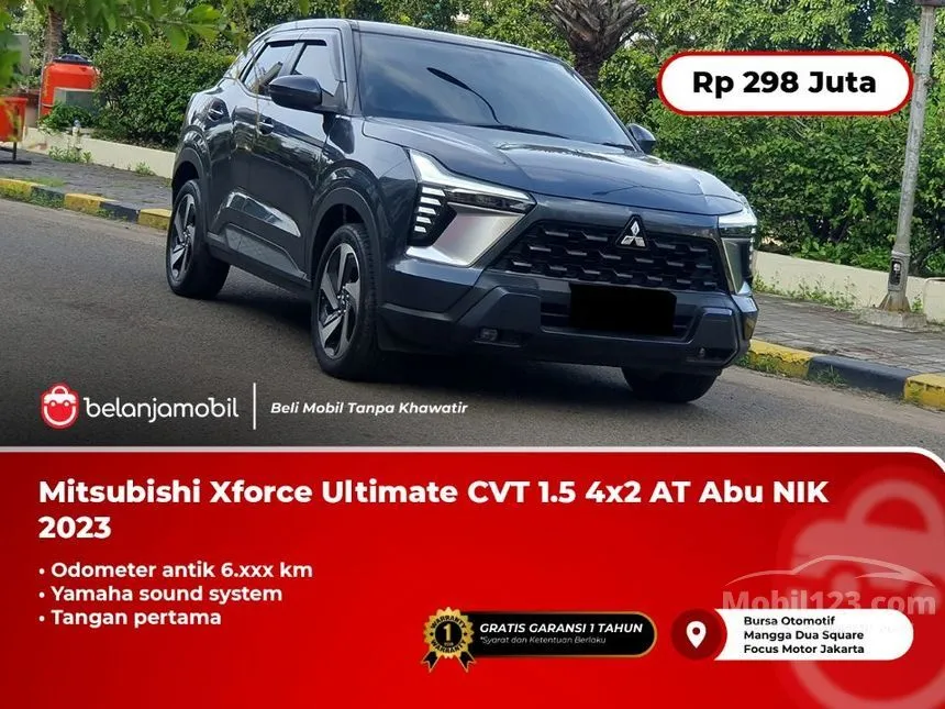 Jual Mobil Mitsubishi XFORCE 2023 Ultimate 1.5 di DKI Jakarta Automatic SUV Abu
