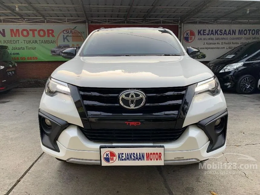 Jual Mobil Toyota Fortuner 2019 VRZ 2.4 di DKI Jakarta Automatic SUV Putih Rp 379.000.000
