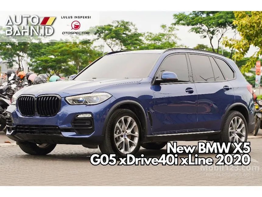 Jual Mobil BMW X5 2020 xDrive40i xLine 3.0 di DKI Jakarta Automatic SUV Biru Rp 829.000.000
