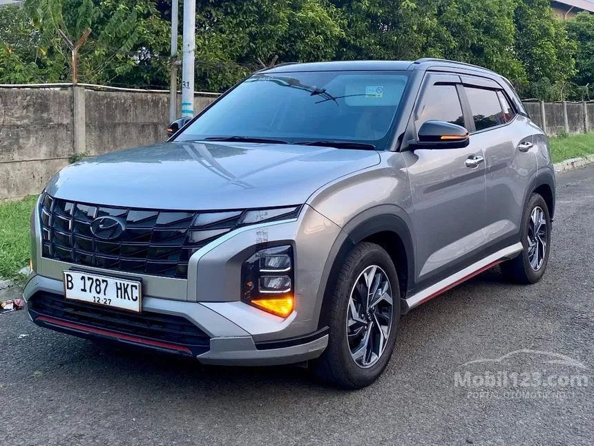 Jual Mobil Hyundai Creta 2022 Prime 1.5 di Jawa Barat Automatic Wagon Abu