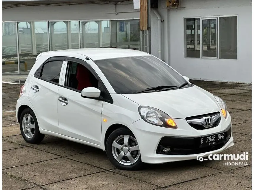 Jual Mobil Honda Brio 2015 E 1.2 di DKI Jakarta Automatic Hatchback Putih Rp 105.000.000