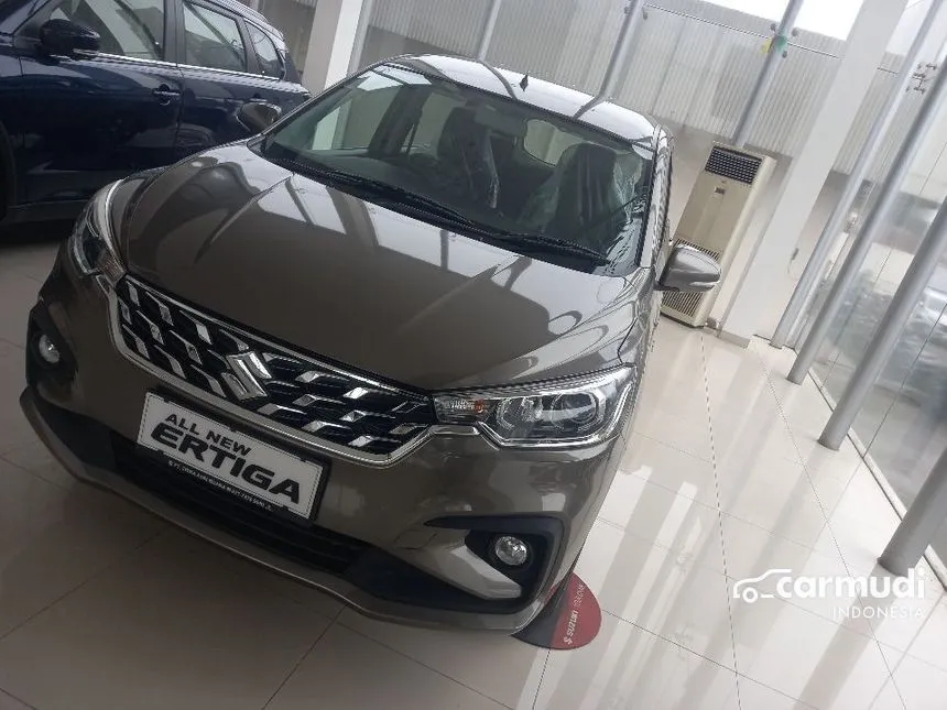 Jual Mobil Suzuki Ertiga 2024 Hybrid GX 1.5 di Banten Automatic MPV Abu