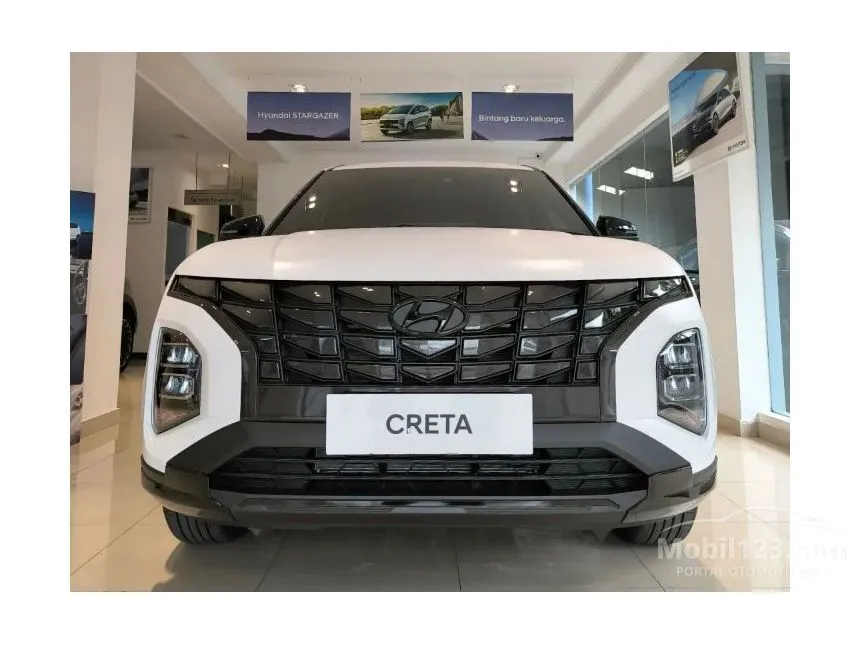Jual Mobil Hyundai Creta 2024 Alpha 1.5 di Jawa Barat Automatic Wagon Putih Rp 390.000.000