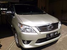 Dijual Toyota Kijang Innova 2.5 G MT 2012 di Malang Jawa Timur