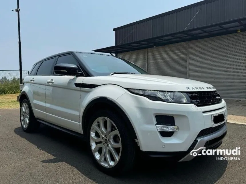 Jual Mobil Land Rover Range Rover Evoque 2013 Dynamic Luxury Si4 2.0 di Banten Automatic SUV Putih Rp 370.000.000