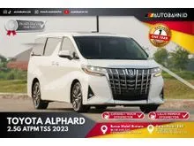 2022 Toyota Alphard 2.5 G MPV White on Beige Garansi Bebas Tabrak & Banjir
