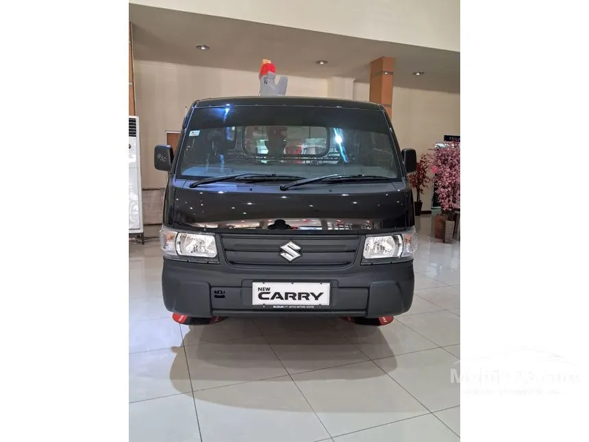 Jual Mobil Suzuki Carry 2025 Pick Up Flat Deck AC/PS 1.5 di Jawa Timur Manual Lorry Hitam Rp 136.500.000