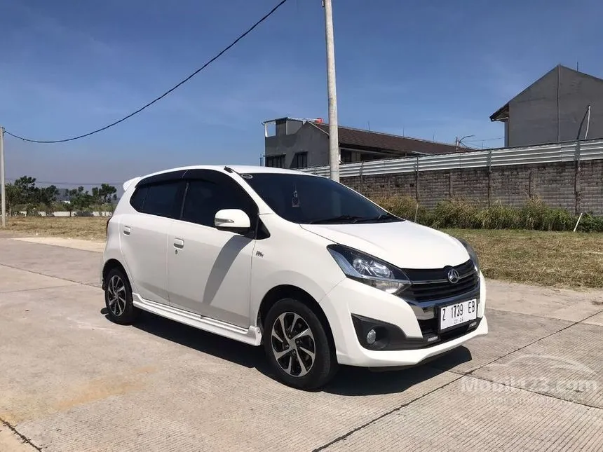 Jual Mobil Daihatsu Ayla 2018 R 1.2 di Jawa Barat Manual Hatchback Putih Rp 109.000.000