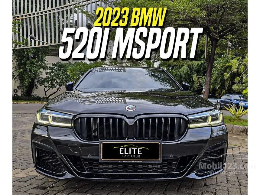 Jual Mobil BMW 520i 2023 M Sport 2.0 di DKI Jakarta Automatic Sedan Hitam Rp 799.000.000