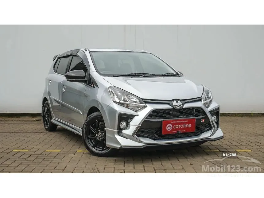 Jual Mobil Toyota Agya 2023 GR Sport 1.2 di Banten Automatic Hatchback Silver Rp 160.000.000