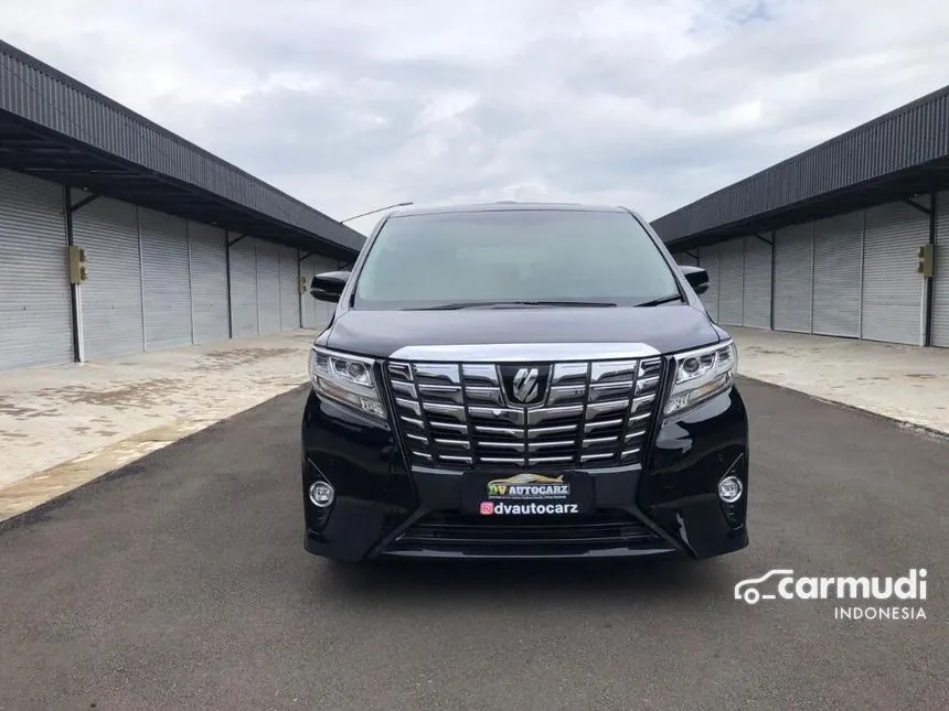 Jual Mobil Toyota Alphard 2016 G 2.5 di Banten Automatic Van Wagon Hitam Rp 625.000.000