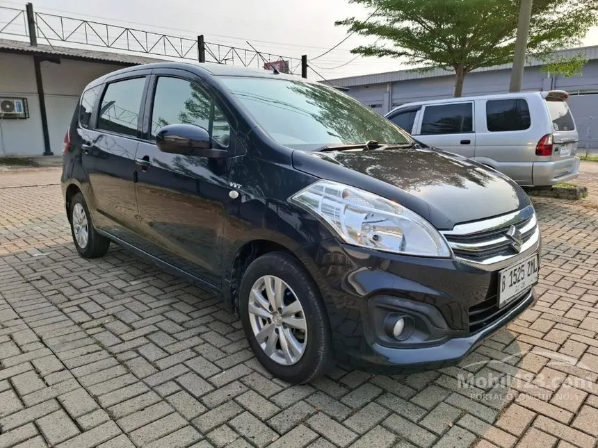 Jual Mobil Suzuki Ertiga 2018 GL 1.4 di Banten Automatic MPV Hitam Rp 130.000.000