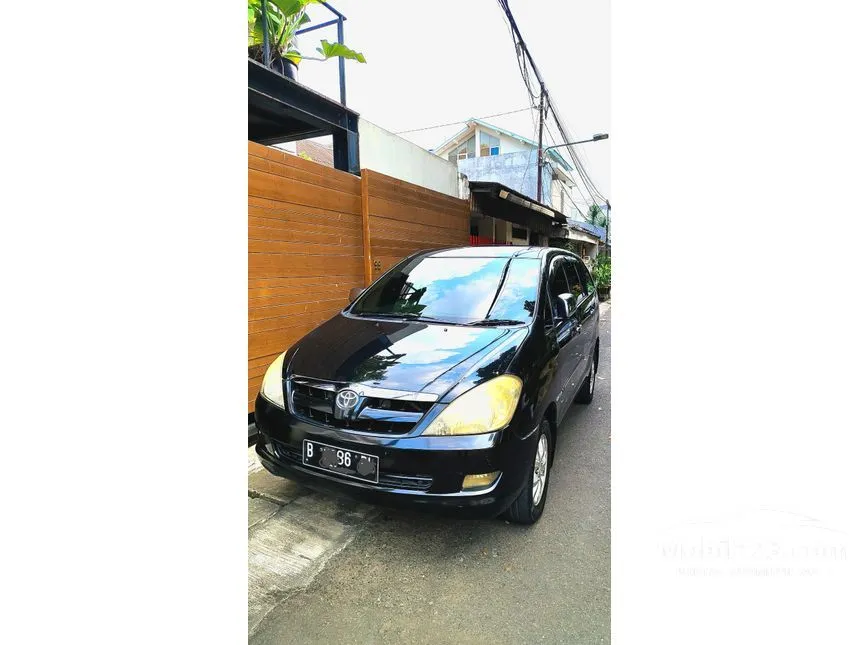 Jual Mobil Toyota Kijang Innova 2006 V 2.7 di DKI Jakarta Automatic MPV Hitam Rp 110.000.000