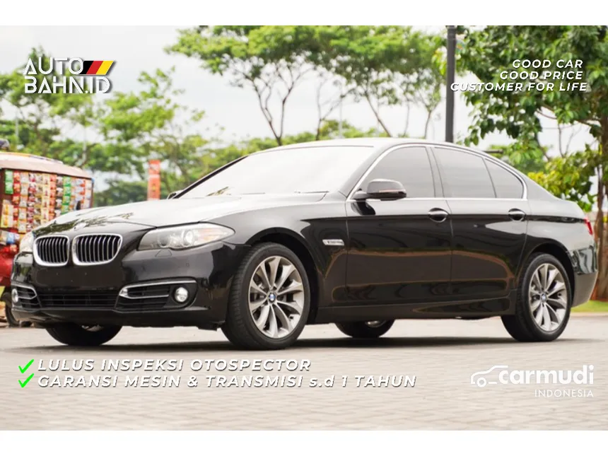 Jual Mobil BMW 520i 2016 Luxury 2.0 di Jawa Barat Automatic Sedan Hitam Rp 328.000.000