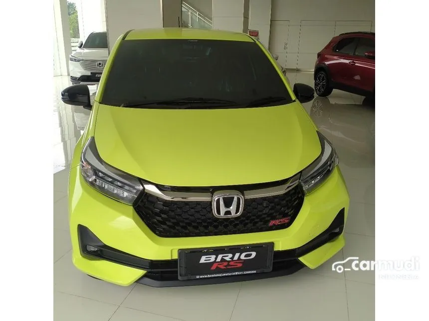 Jual Mobil Honda Brio 2024 RS 1.2 di Banten Automatic Hatchback Hijau Rp 200.000.000