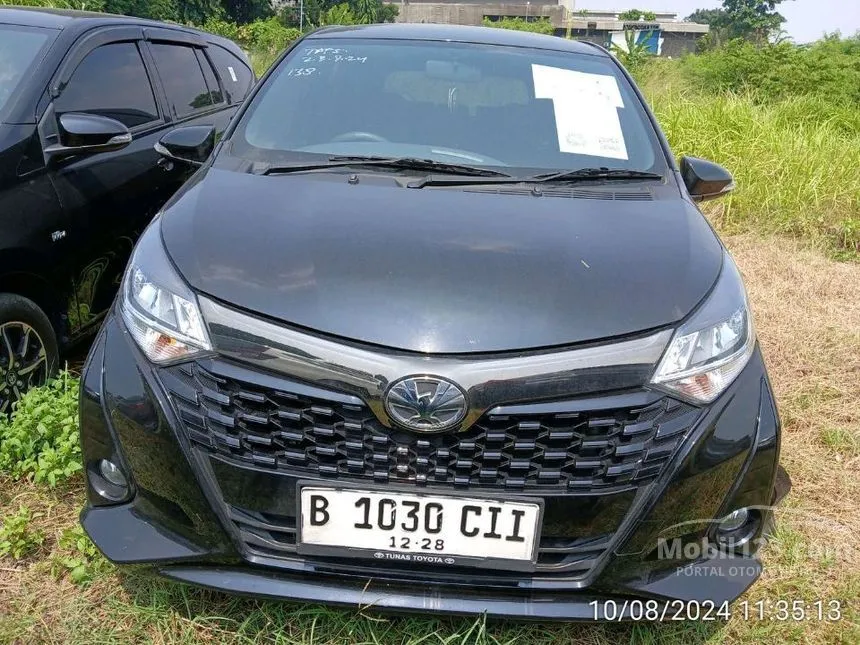 Jual Mobil Toyota Calya 2023 G 1.2 di Jawa Barat Manual MPV Hitam Rp 134.000.000