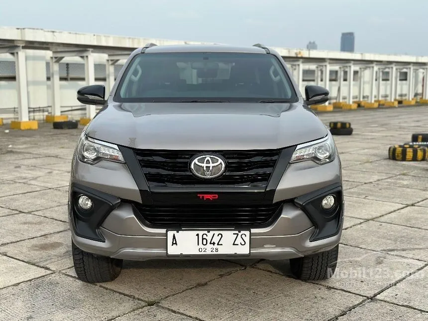Jual Mobil Toyota Fortuner 2017 TRD 2.4 di Banten Automatic SUV Coklat Rp 345.000.000