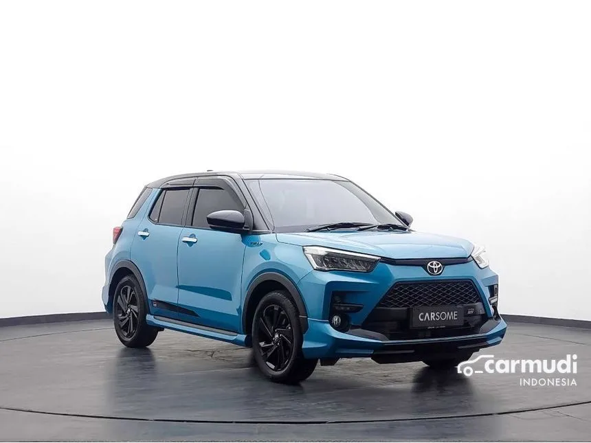 Jual Mobil Toyota Raize 2022 GR Sport (1 Tone) 1.0 di DKI Jakarta Automatic SUV Biru Rp 215.000.000