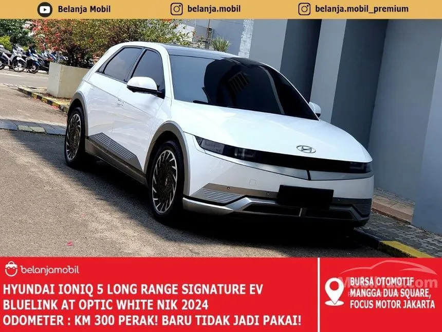 Jual Mobil Hyundai IONIQ 5 2024 Long Range Signature di DKI Jakarta Automatic Wagon Putih Rp 650.000.000