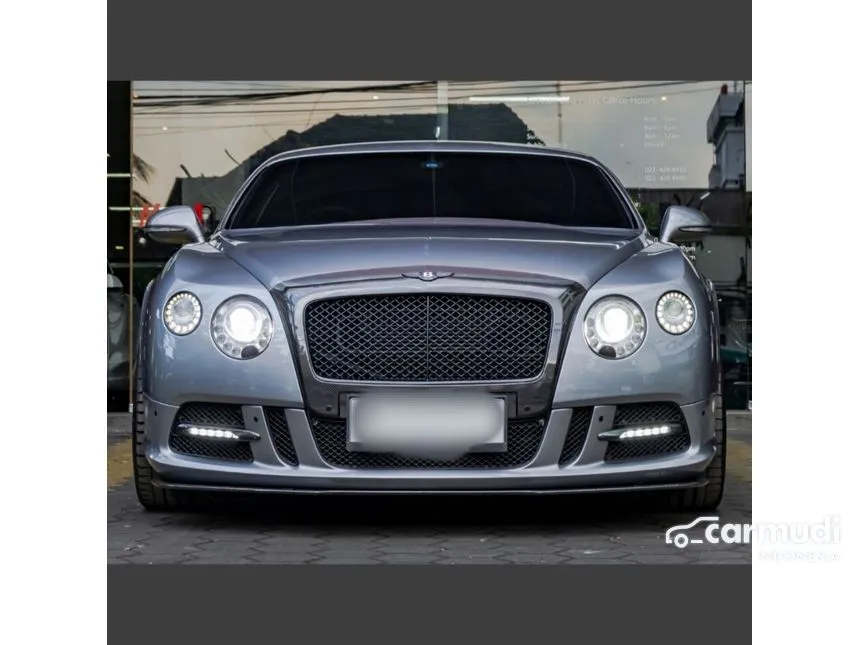 Jual Mobil Bentley Continental GT 2013 W12 6.0 di DKI Jakarta Automatic Coupe Abu