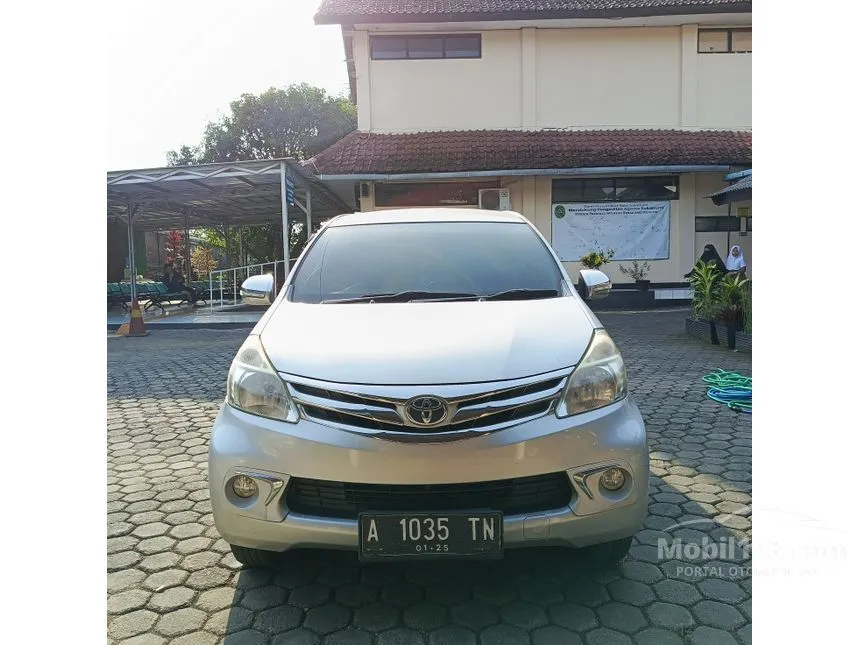 Jual Mobil Toyota Avanza 2015 G 1.3 di Banten Automatic MPV Silver Rp 125.000.000