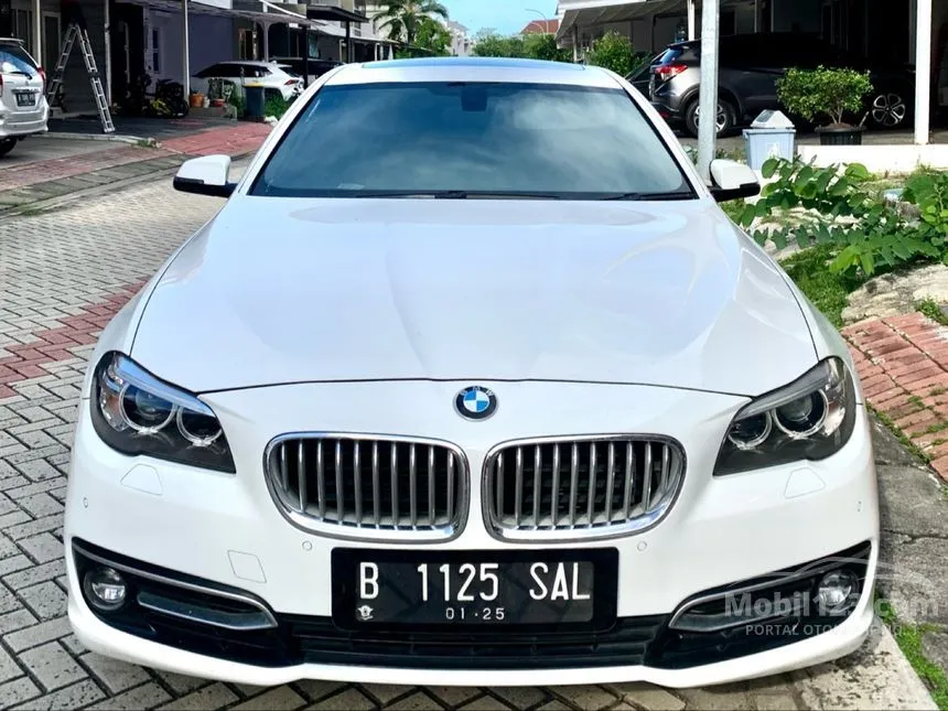 Jual Mobil BMW 520i 2015 Modern 2.0 di DKI Jakarta Automatic Sedan Putih Rp 368.000.000