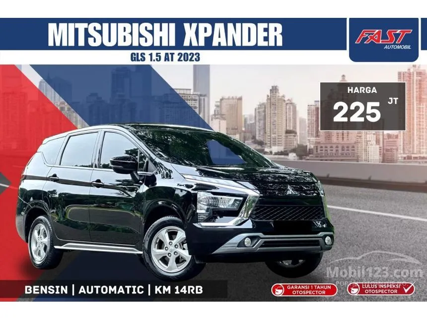 Jual Mobil Mitsubishi Xpander 2023 GLS 1.5 di DKI Jakarta Automatic MPV Hitam Rp 225.000.000