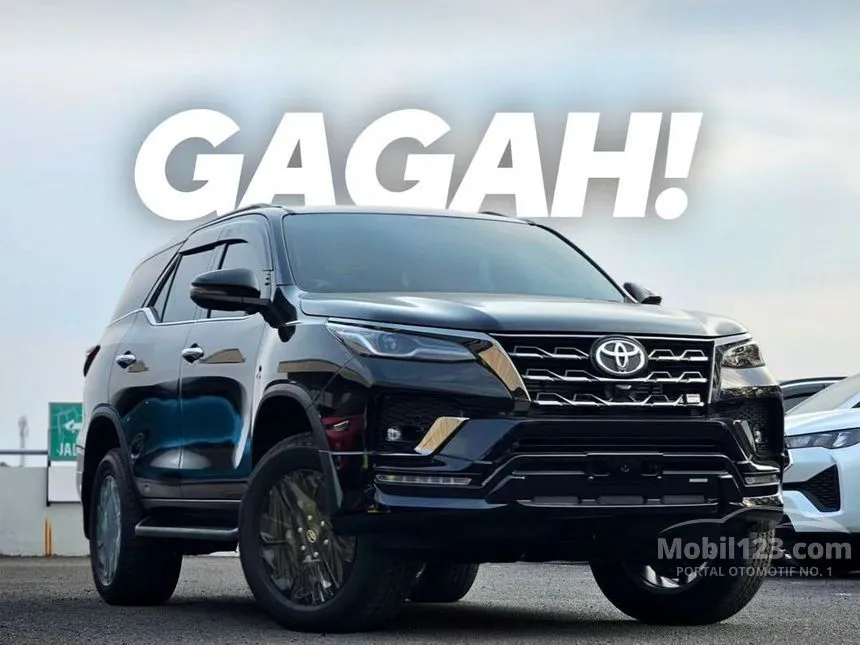 Jual Mobil Toyota Fortuner 2024 GR Sport 2.8 di Jawa Barat Automatic SUV Hitam Rp 584.700.000