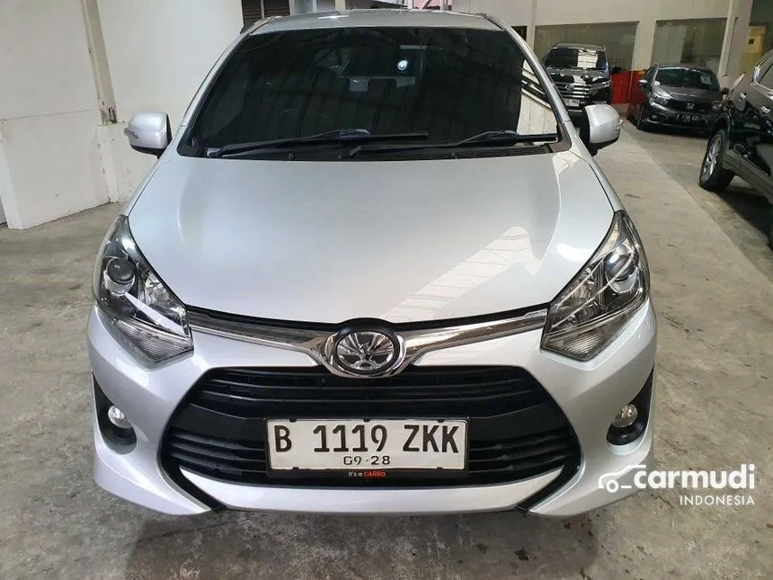 Jual Mobil Toyota Agya 2018 G 1.2 di DKI Jakarta Automatic Hatchback Silver Rp 112.000.000