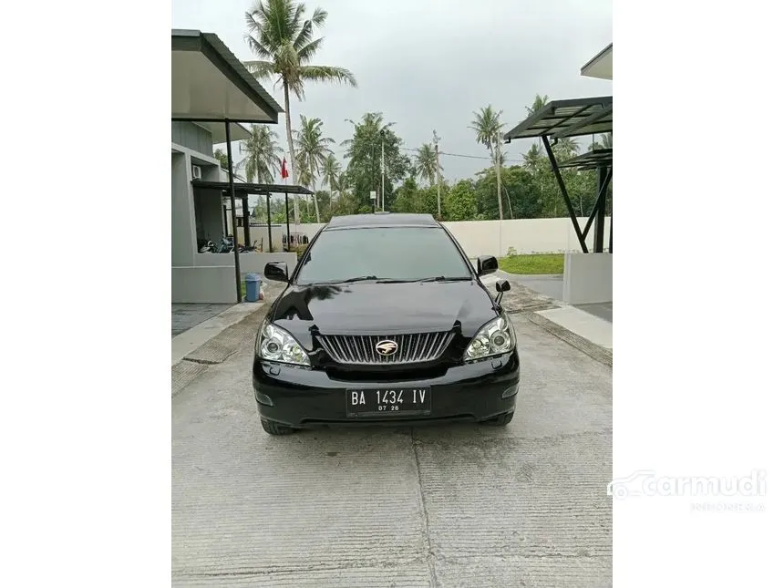 Jual Mobil Toyota Harrier 2005 240G 2.4 di Sumatera Barat Automatic SUV Hitam Rp 148.000.000