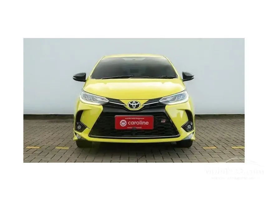 Jual Mobil Toyota Yaris 2022 S GR Sport 1.5 di Banten Automatic Hatchback Kuning Rp 252.000.000