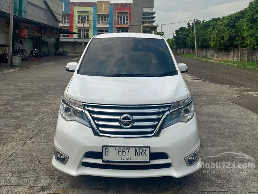 Jual Mobil Nissan Serena 2017 Highway Star 2.0 di DKI Jakarta Automatic MPV Putih Rp 200.000.000