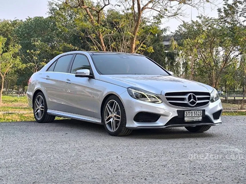 2014 Mercedes-Benz E300 AMG Dynamic Blue TEC HYBRID Sedan