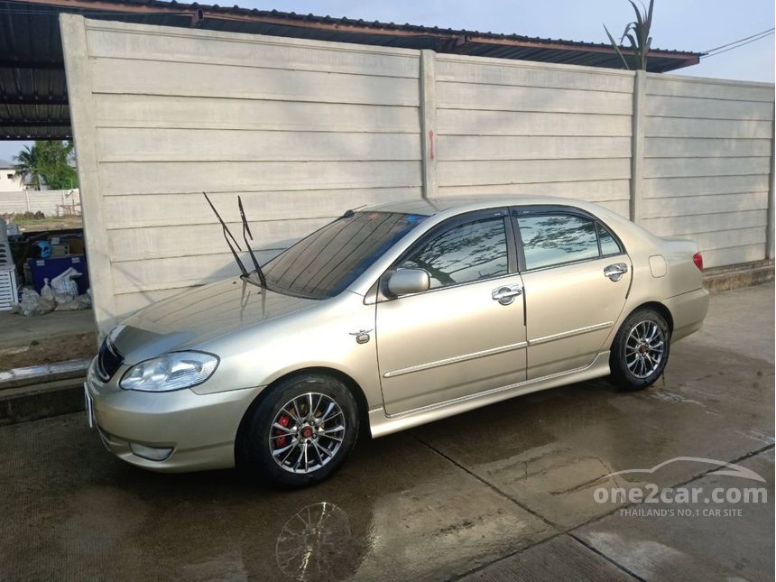 Toyota corolla altis 2002