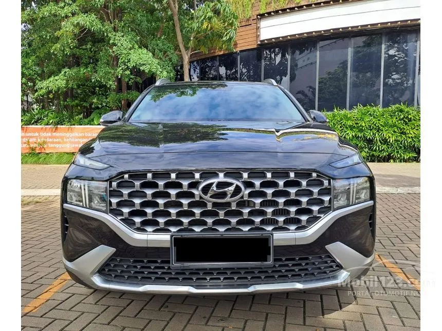 Jual Mobil Hyundai Santa Fe 2021 CRDi Prime 2.2 di DKI Jakarta Automatic SUV Hitam Rp 426.500.000