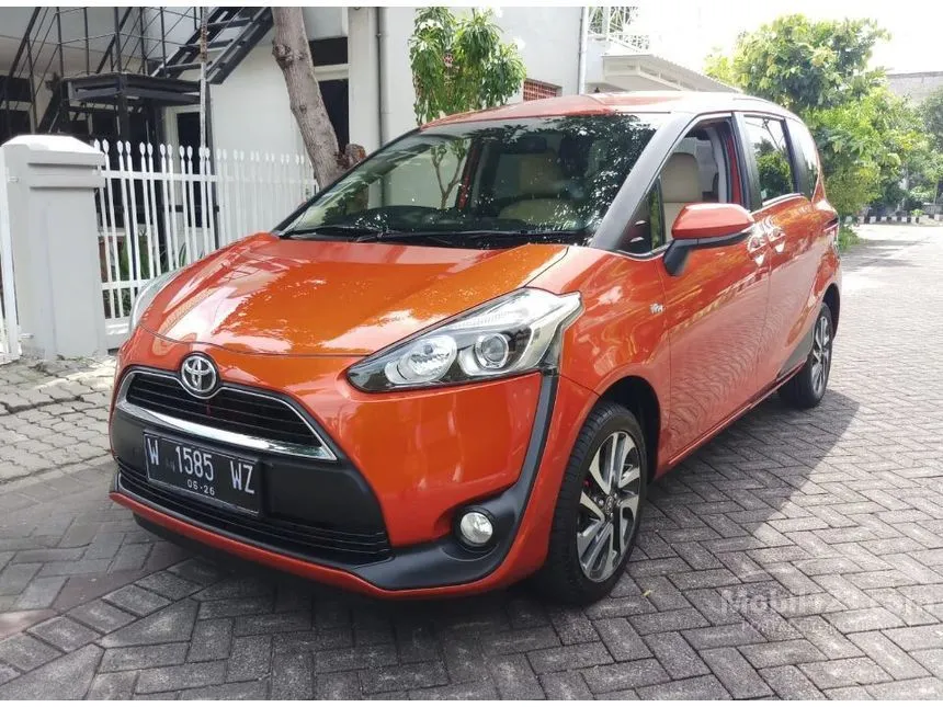 Jual Mobil Toyota Sienta 2016 V 1.5 di Jawa Timur Automatic MPV Orange Rp 173.000.000