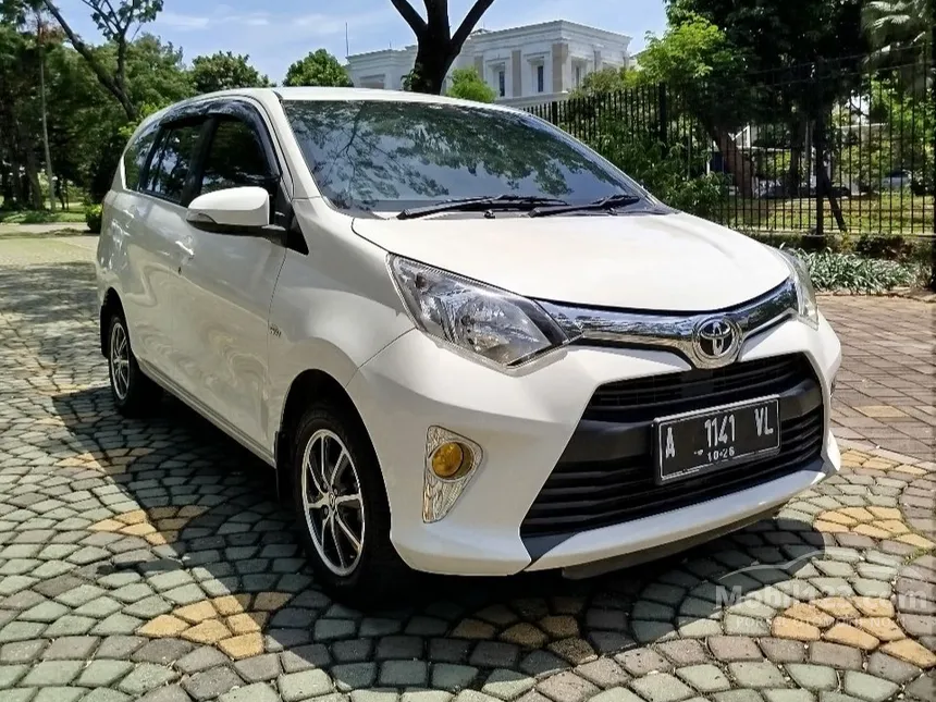 Jual Mobil Toyota Calya 2019 G 1.2 di Banten Automatic MPV Putih Rp 124.000.000