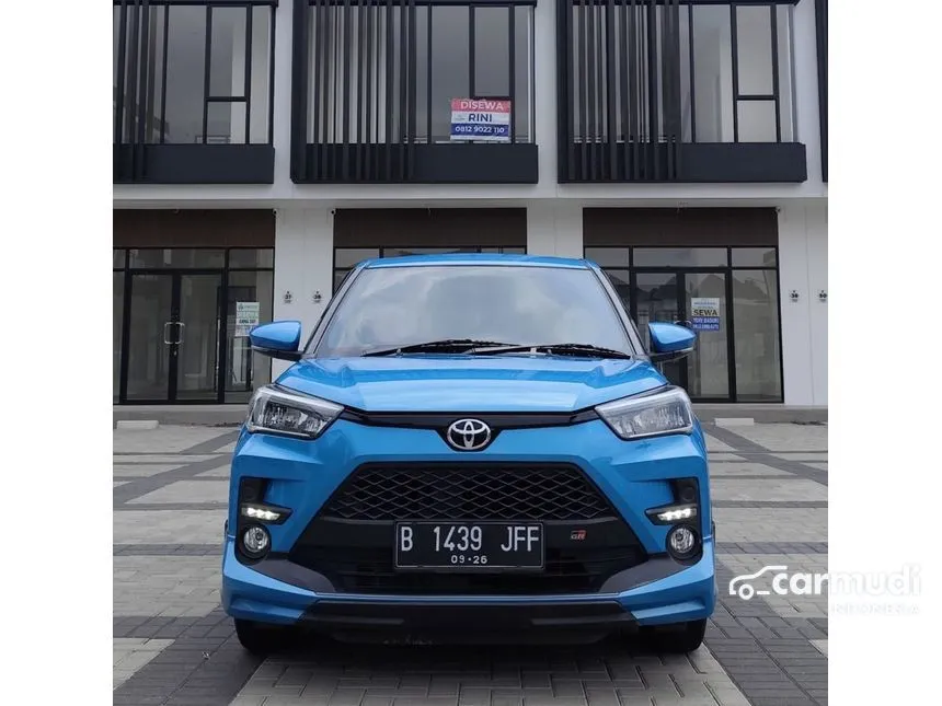 Jual Mobil Toyota Raize 2021 GR Sport (2 Tone) 1.0 di DKI Jakarta Automatic SUV Biru Rp 198.000.000