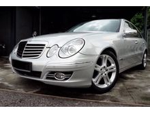 Mercedes-Benz E280 3.0 Avantgarde 2007 VIP 1 owner Panoramic roof 2 side Power seat LOCAL Spec Facelist RAYA SALES