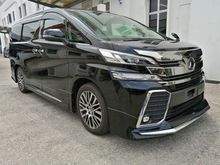2016 Toyota Vellfire ZG 2.5, ALPINE, Modellista, ICS, Pre-Crash System