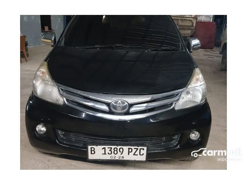 Jual Mobil Toyota Avanza 2013 G 1.3 di Kalimantan Tengah Manual MPV Hitam Rp 115.000.000
