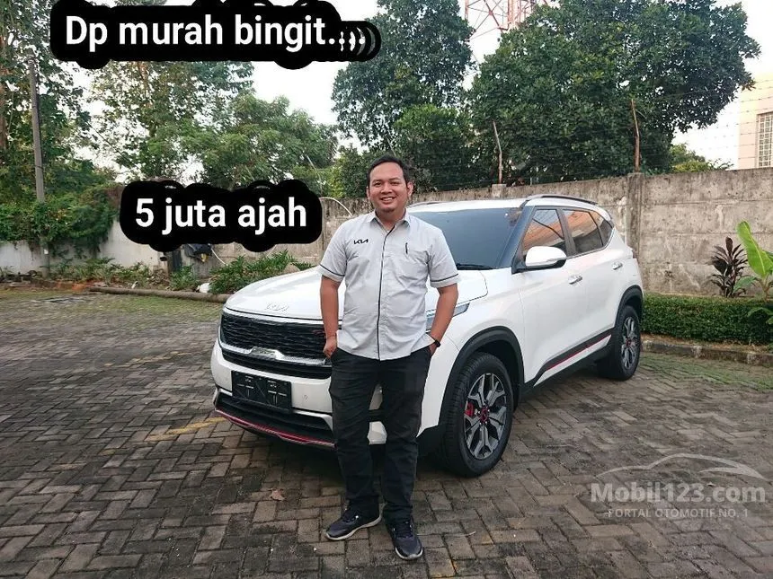 Jual Mobil KIA Seltos 2023 GT Line 1.4 di Jawa Barat Automatic Wagon Putih Rp 5.000.000