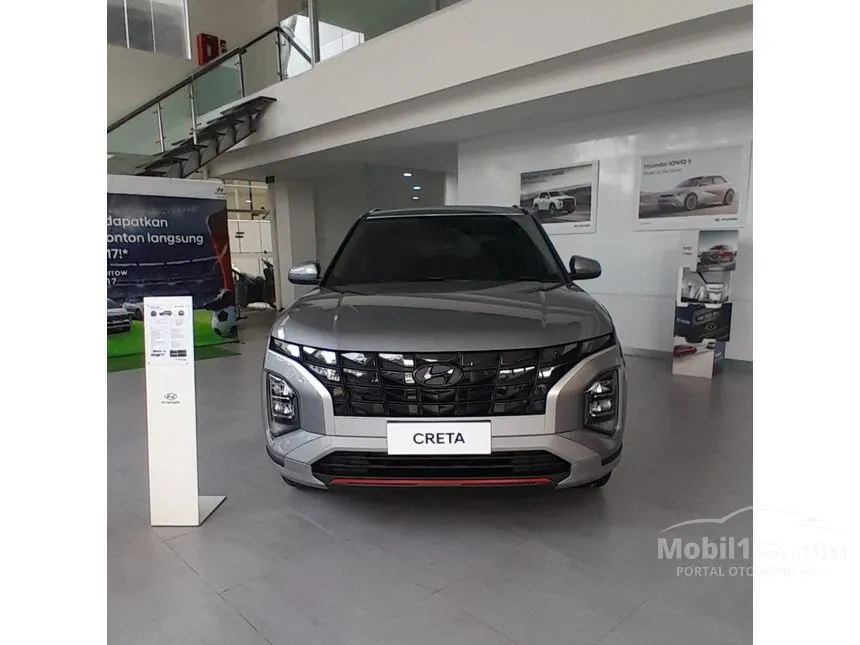 Jual Mobil Hyundai Creta 2024 Prime 1.5 di Banten Automatic Wagon Silver Rp 380.000.000