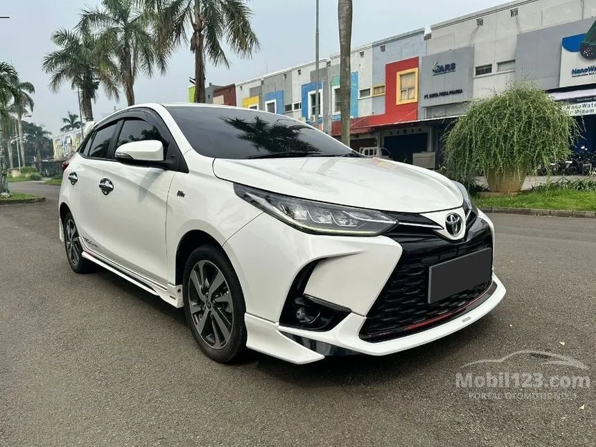 Jual Mobil Toyota Yaris 2021 TRD Sportivo 1.5 di DKI Jakarta Automatic Hatchback Putih Rp 220.000.000