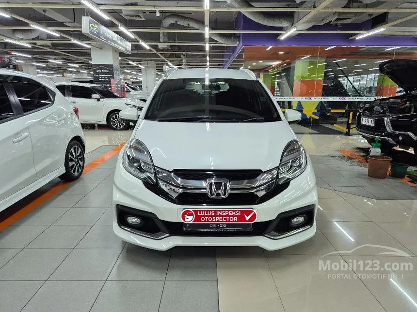 Jual Mobil Honda Mobilio 2016 RS 1.5 di DKI Jakarta Automatic MPV Putih Rp 155.000.000