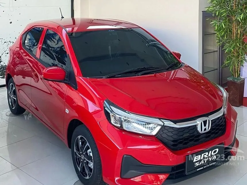 Jual Mobil Honda Brio 2024 E Satya 1.2 di DKI Jakarta Automatic Hatchback Merah Rp 200.500.000