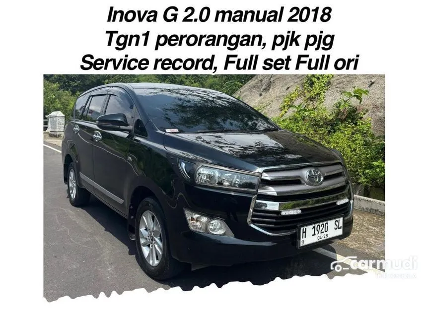 2018 Toyota Kijang Innova G MPV